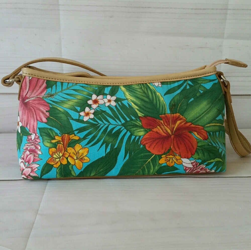 Relic Tropical Print Shoulder Bag